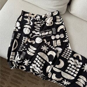 Black and White Patterned Women's Panys